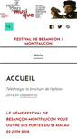 Mobile Screenshot of festivaldemontfaucon.com