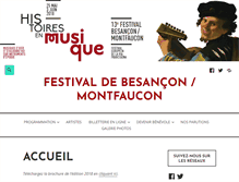 Tablet Screenshot of festivaldemontfaucon.com